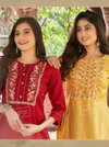 Bunty And Bubly Vol 3 Nylon Viscose Embroidery Kurtis Wholesale Clothing Suppliers In India
